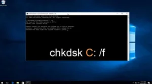 از ابزار CHKDSK برای بررسی و تعمیر مشکلات دیسک استفاده کنید